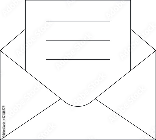 digital marketing icons envelope and chat