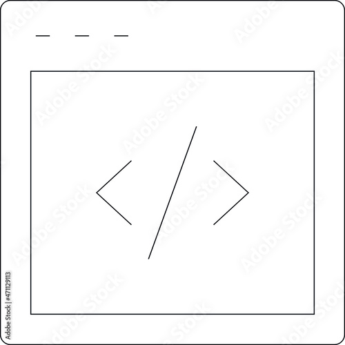 digital marketing icons website and code