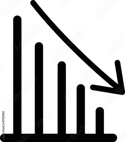 data analystics icons graph and stats