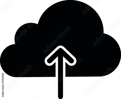 data analystics icons uploading and outbox