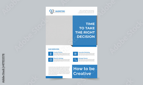 Corporate Business Flyer Design Template