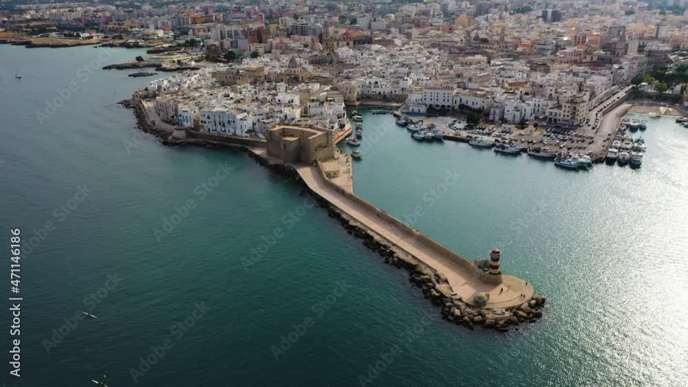 Monopoli, the port lighthouse 2 Monopoli, the port lighthouse 2
