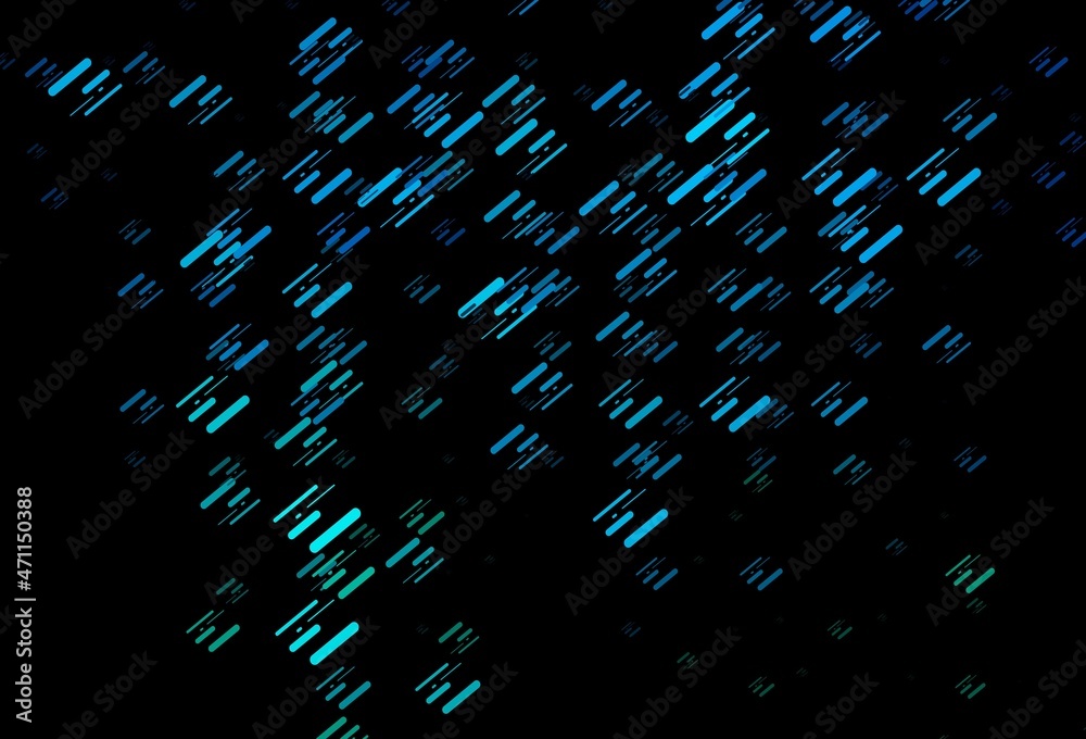 Dark Blue, Green vector layout with flat lines. Dark Blue, Green vector layout with flat lines.