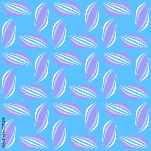 Simple striped seamless pattern - decoration for any surface. © nSandr