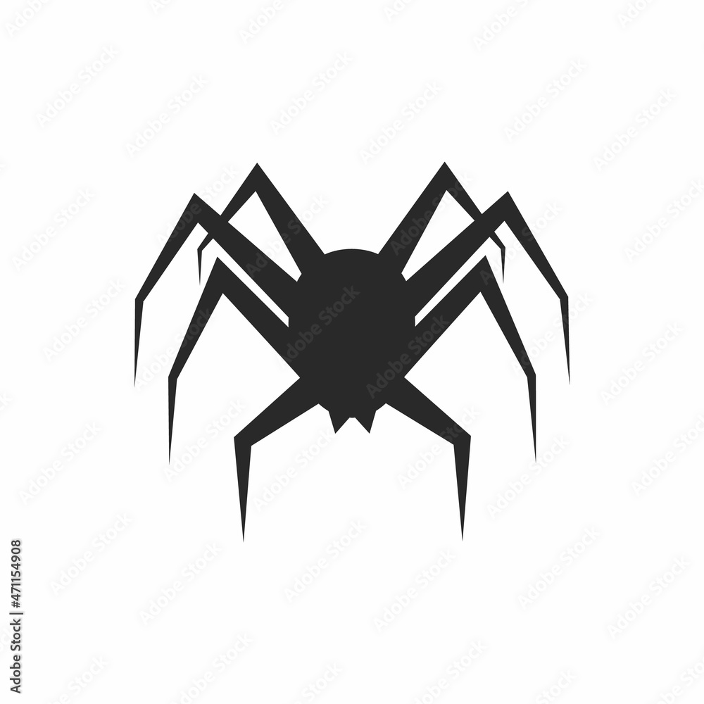 Spider vector icon Spider vector icon