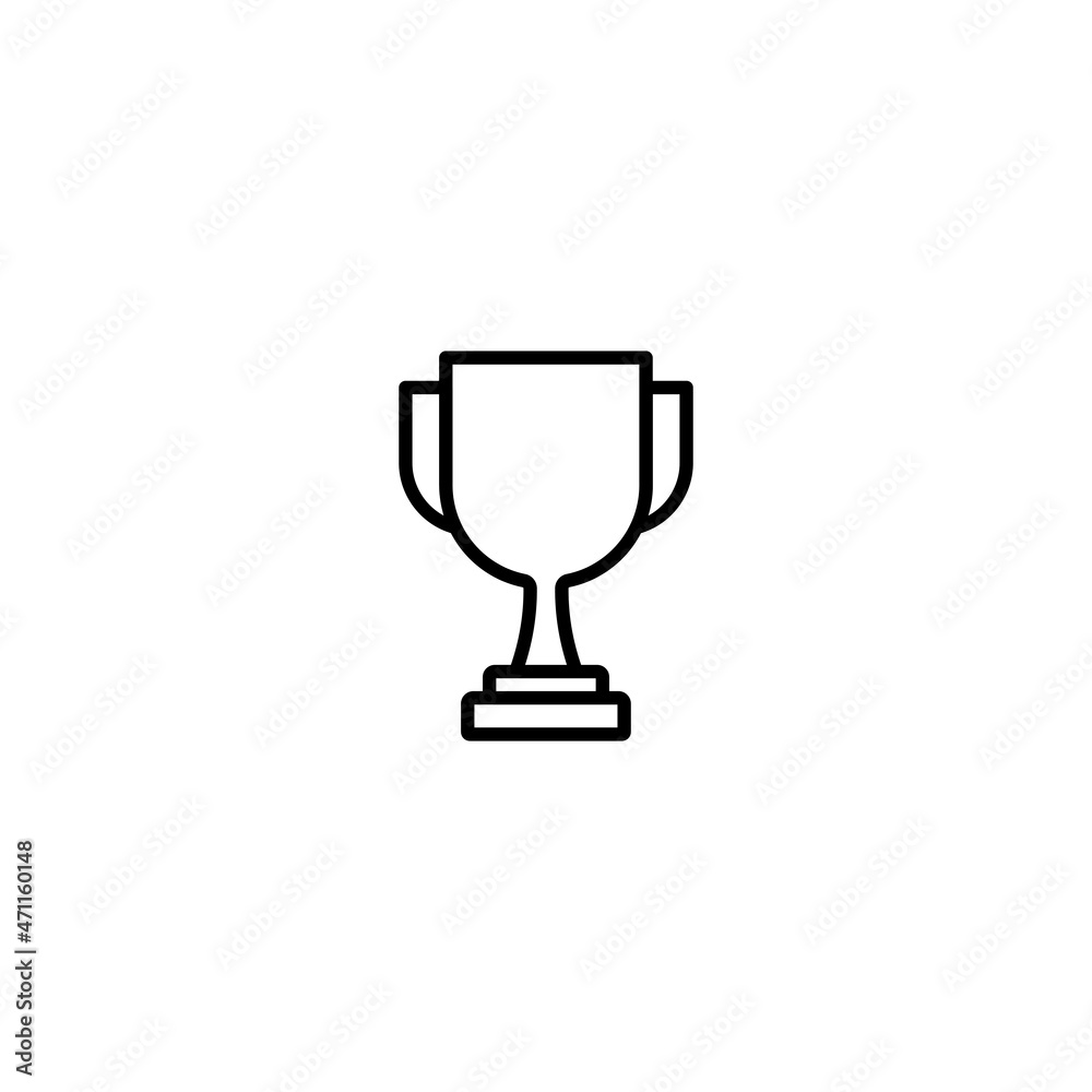 Trophy icon, trophy sign vector Trophy icon, trophy sign vector