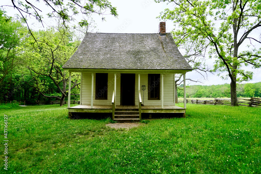 Moses Carver house at Washington Carver National Monument in