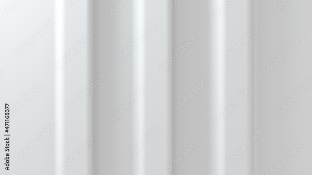 White convex background made of anti-aliased geometry. 3d rendering White convex background made of anti-aliased geometry. 3d rendering