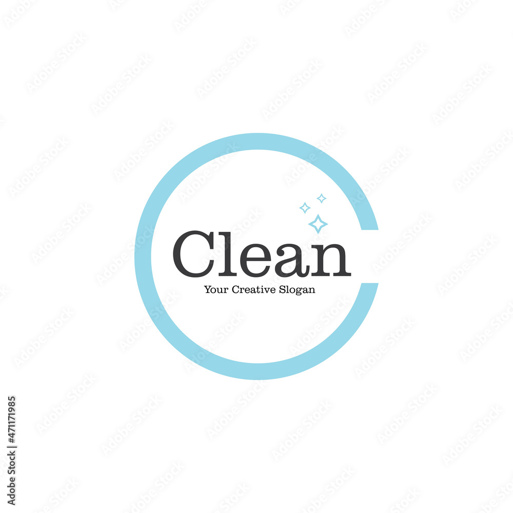 Cleaning logo and symbol ilustration vector template Cleaning logo and symbol ilustration vector template