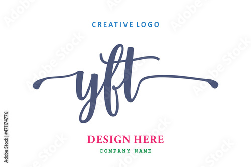 YFT lettering logo is simple, easy to understand and authoritative