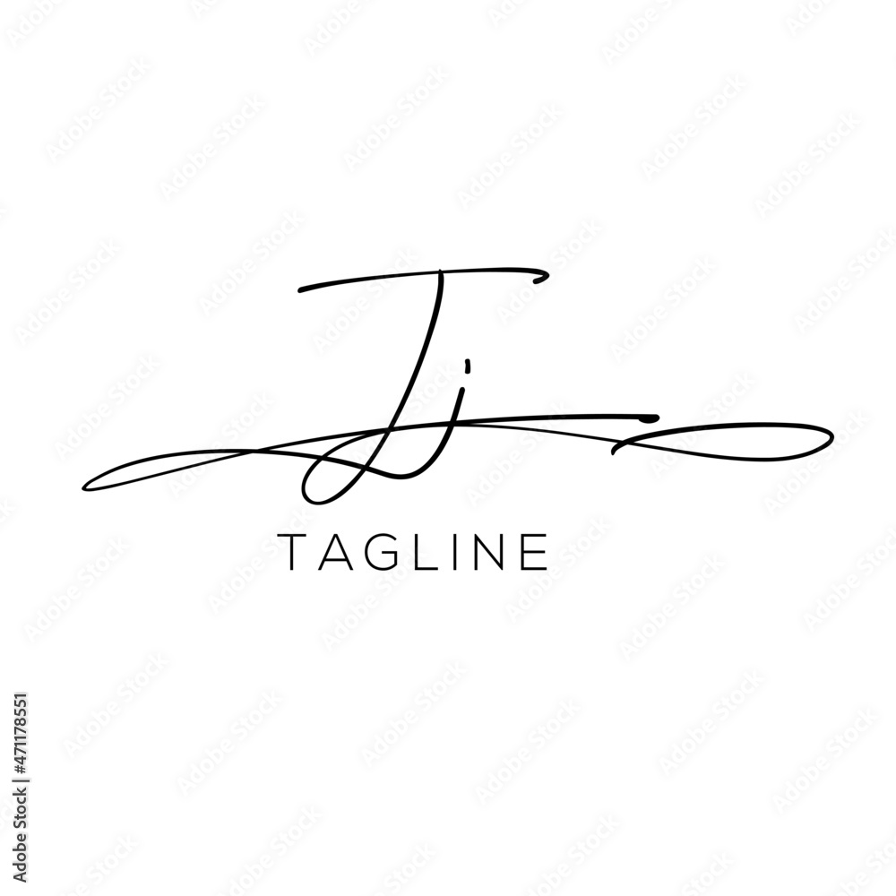 Fototapeta premium Modern calligraphy text. Vector hand-drawn illustration black and white