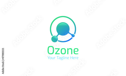 Ozone logo template