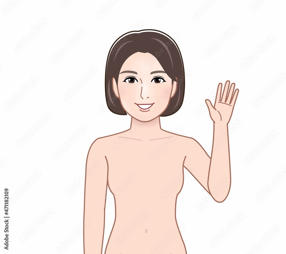 裸の女性 裸の女性