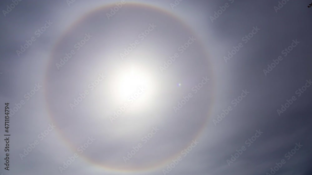 Time lapse shot of flying clouds and bright shining sun in background - Beautiful sunny day in Nature Time lapse shot of flying clouds and bright shining sun in background - Beautiful sunny day in Nature
