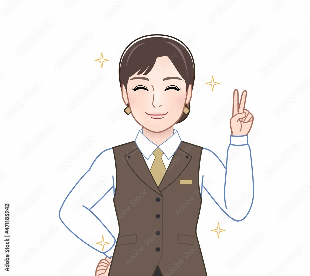 ホテリエの女性 ホテリエの女性