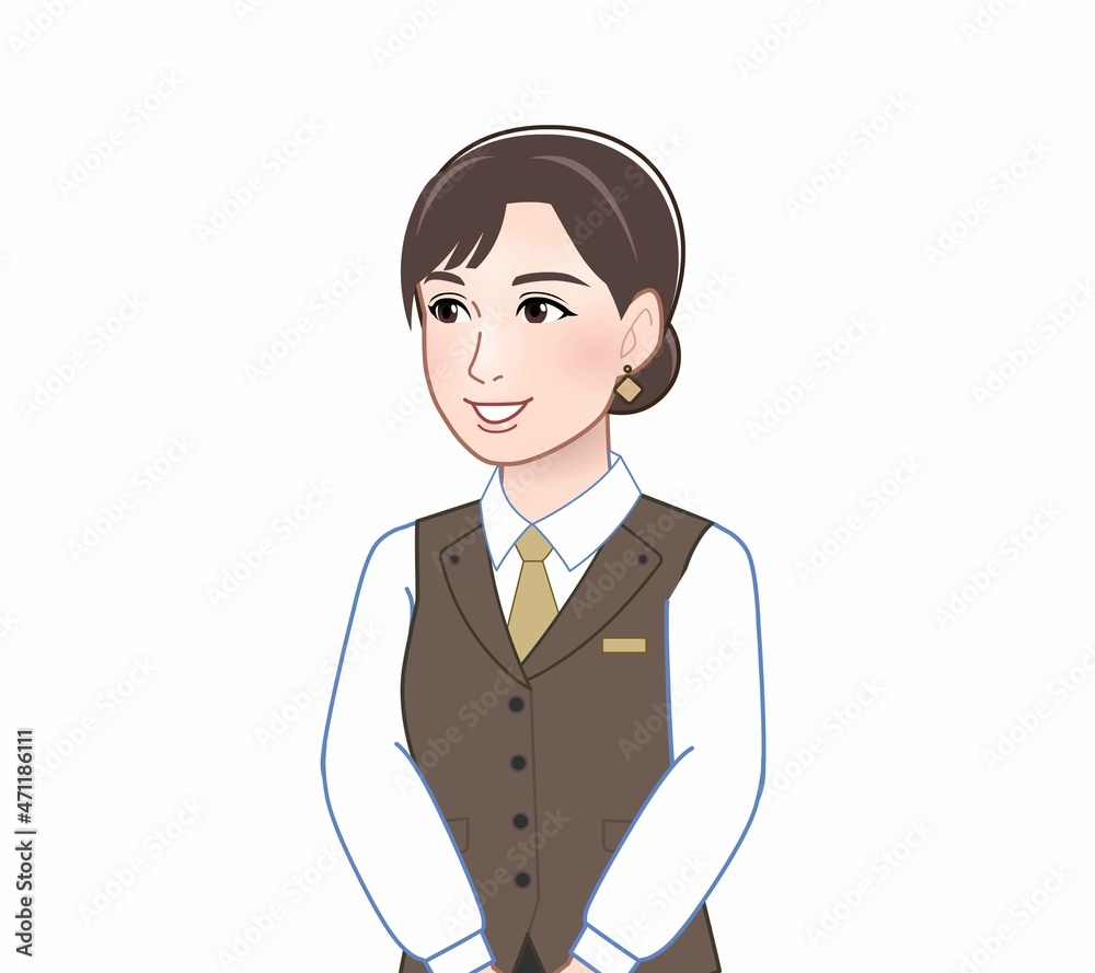 ホテリエの女性 ホテリエの女性