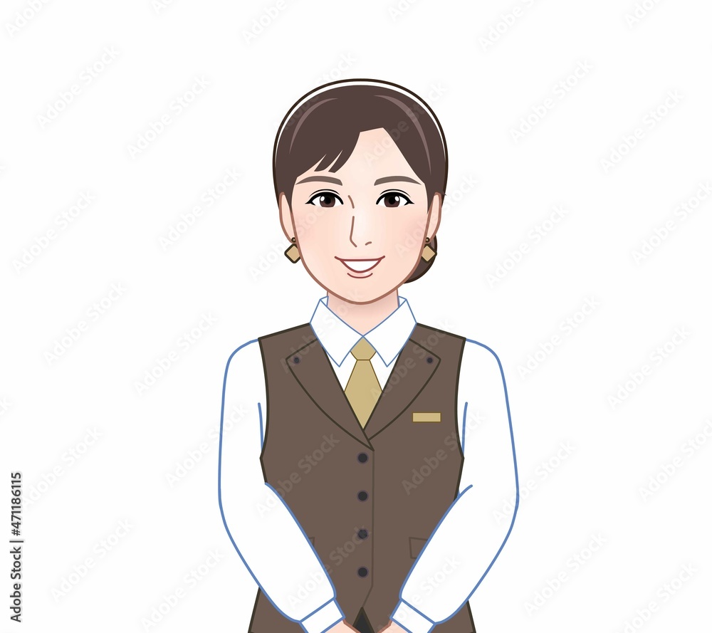 ホテリエの女性 ホテリエの女性