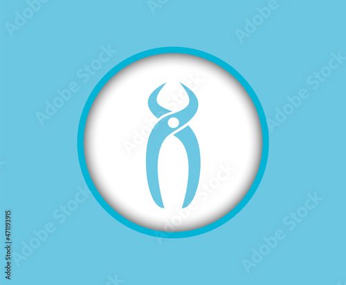 Dental tools for tooth extraction, forceps elevators and luxators.