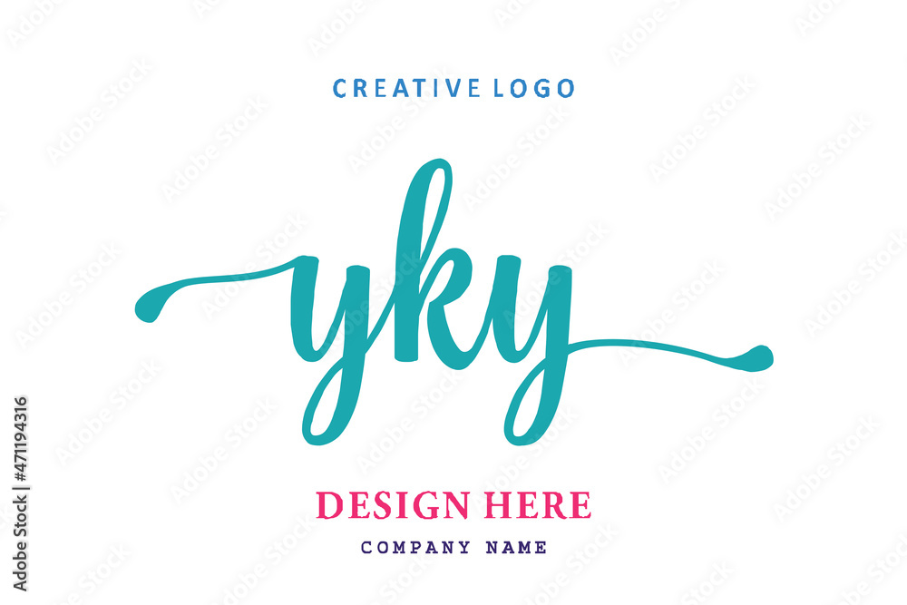 YKY lettering logo is simple, easy to understand and authoritative YKY lettering logo is simple, easy to understand and authoritative
