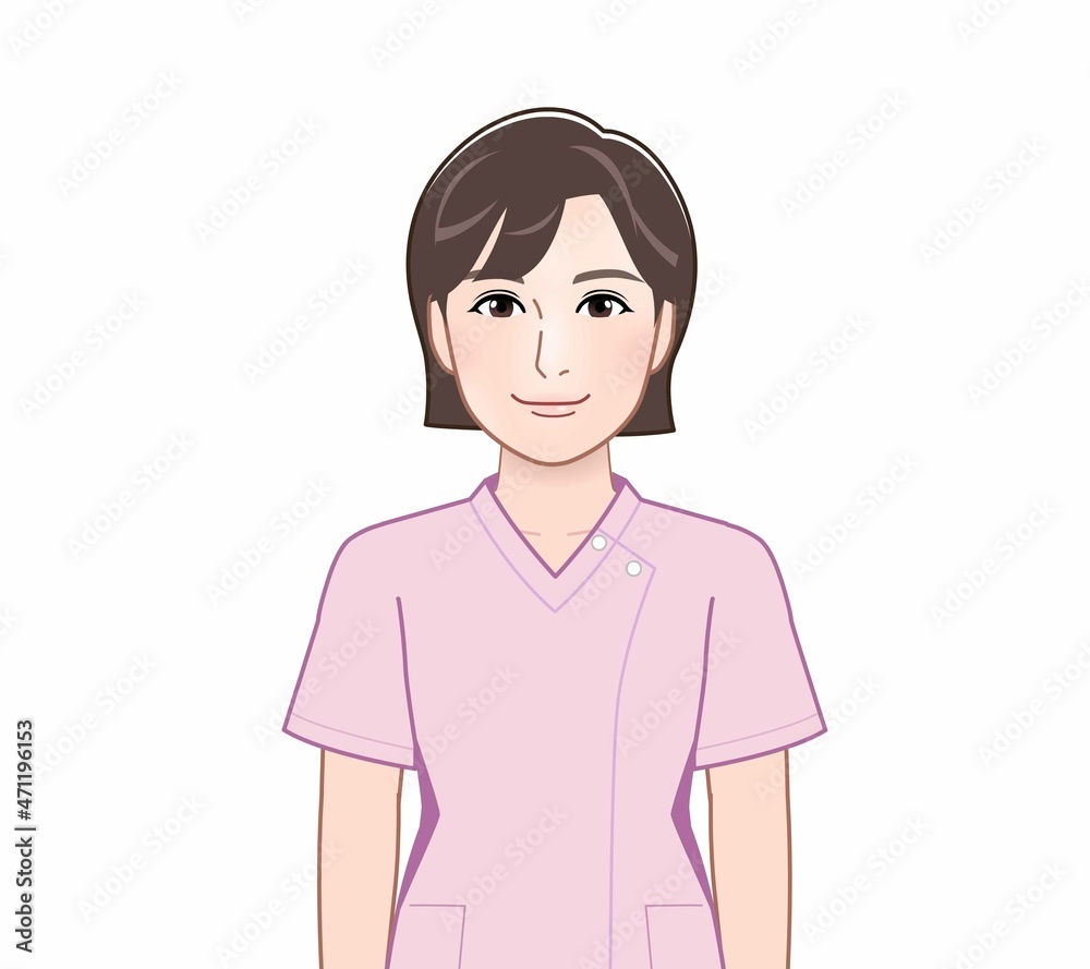 看護師の女性 看護師の女性