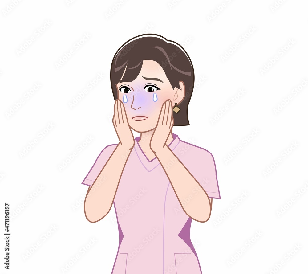 看護師の女性 看護師の女性