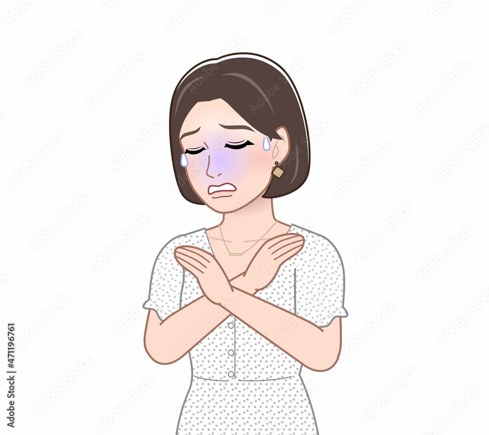 白い半袖シャツを着た女性 白い半袖シャツを着た女性