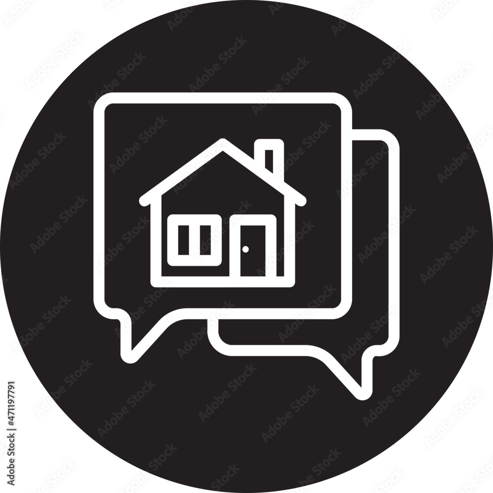 conversation glyph icon conversation glyph icon