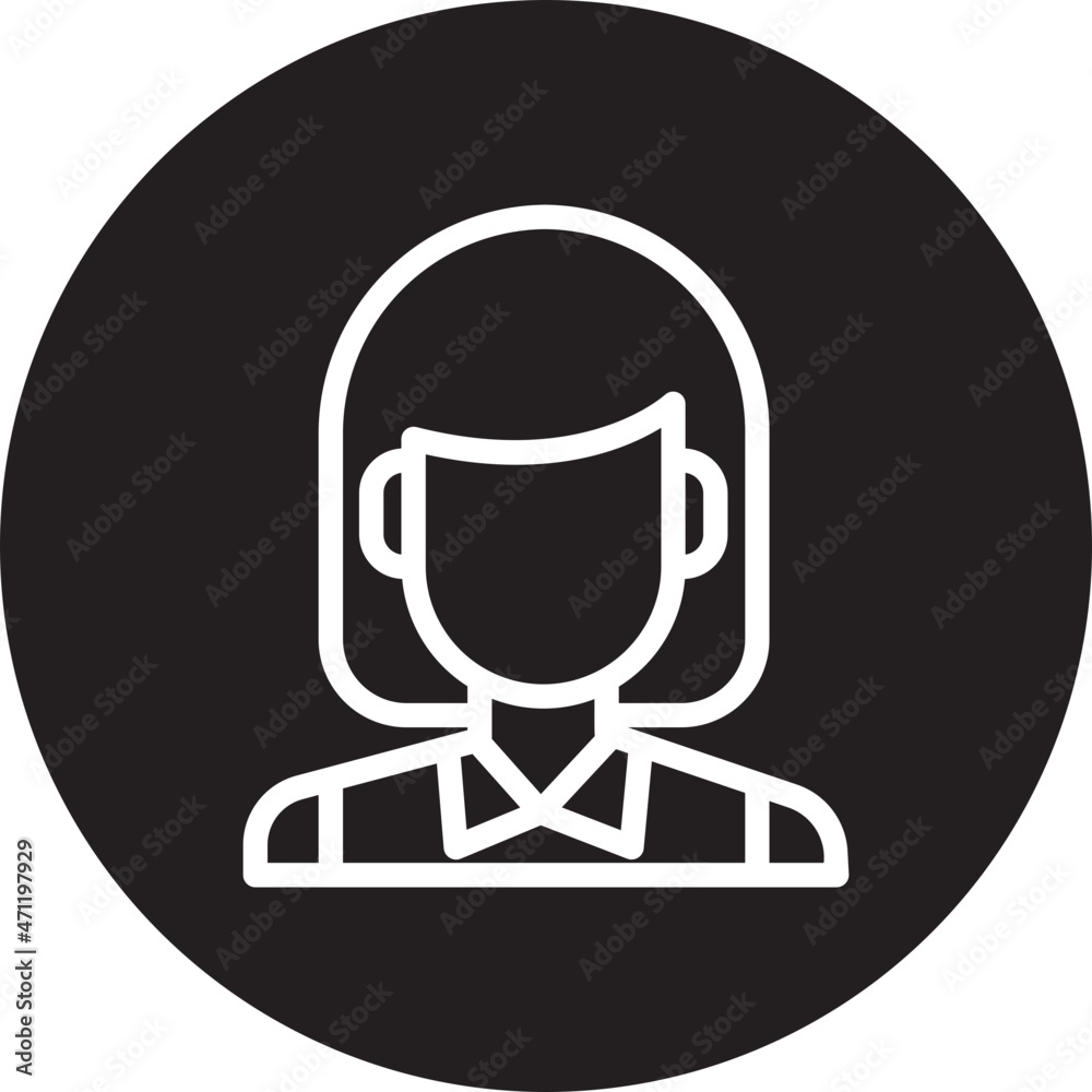 woman Real Estate glyph icon woman Real Estate glyph icon