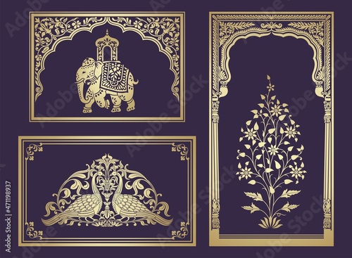Wallpaper Mural Hindu icons, Hinduism ,cultural heritage , India , Asia	 Torontodigital.ca