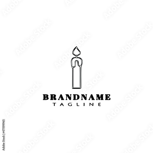 chandelier logo cartoon icon design template black isolated vector illustration