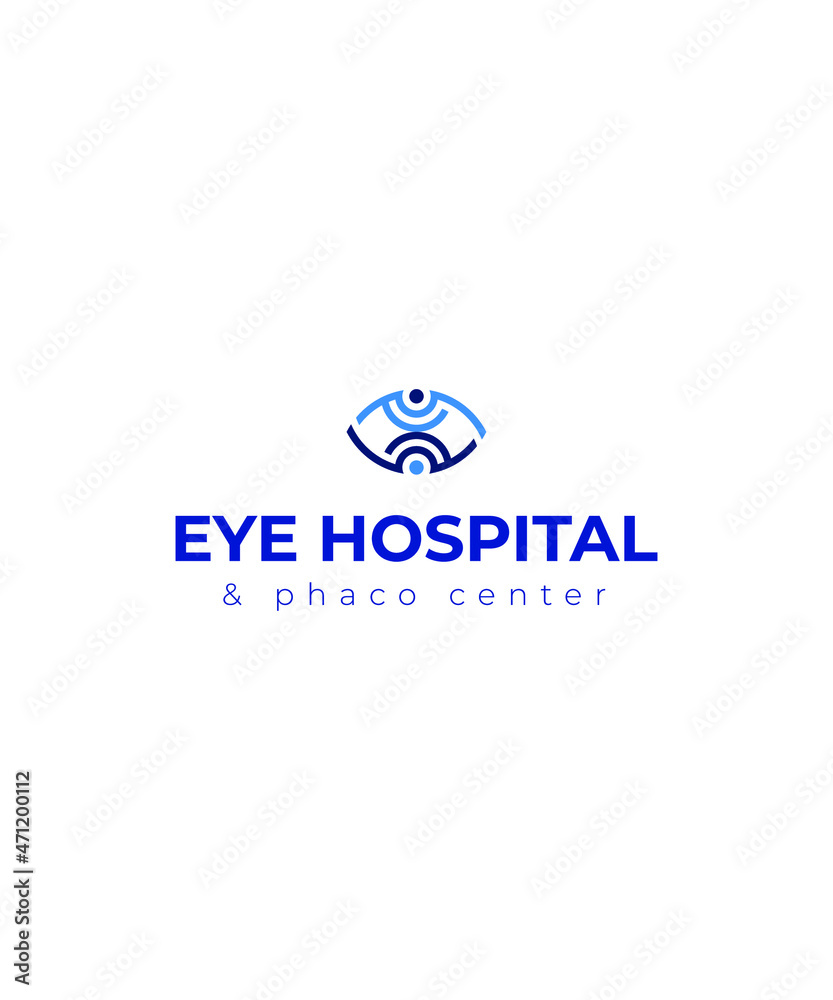 Eye Hospital and Phaco Center Logo Design Eye Hospital and Phaco Center Logo Design