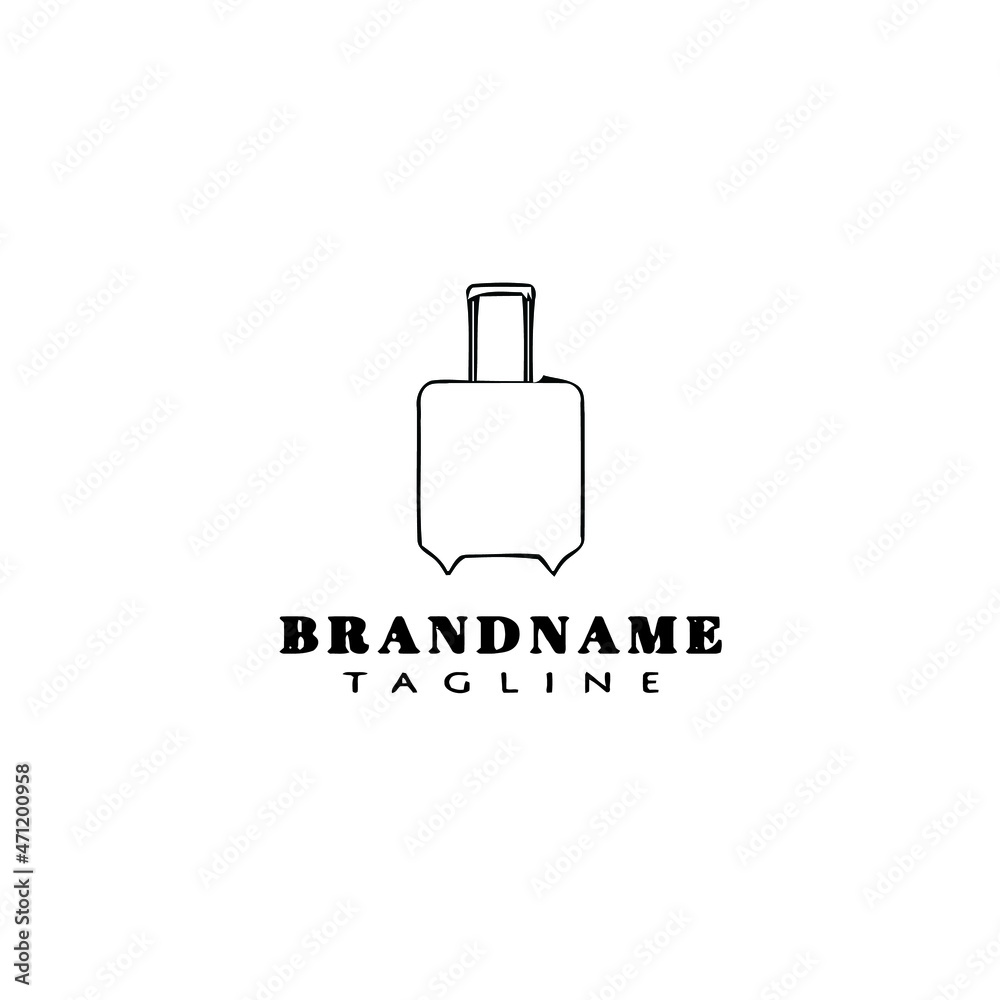luggage logo icon design template vector unique luggage logo icon design template vector unique