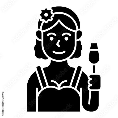 guest glyph icon