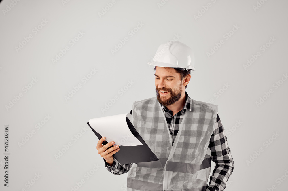 engineer with documents and drawings blueprints studio industry engineer with documents and drawings blueprints studio industry