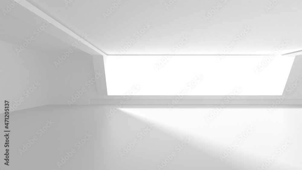 custom made wallpaper toronto digitalIlluminated corridor interior design. Empty Room Interior Background