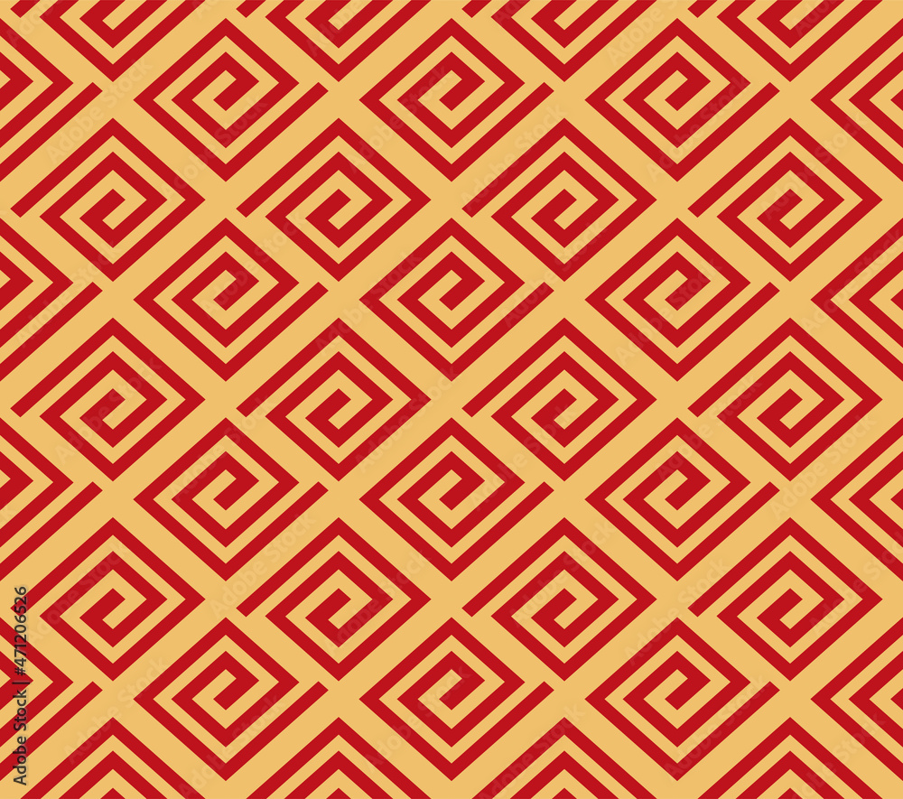 Japanese Diamond Maze Vector Seamless Pattern Japanese Diamond Maze Vector Seamless Pattern