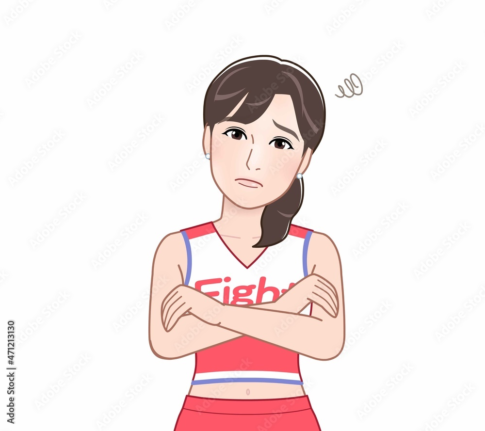 チアガールの女性 チアガールの女性