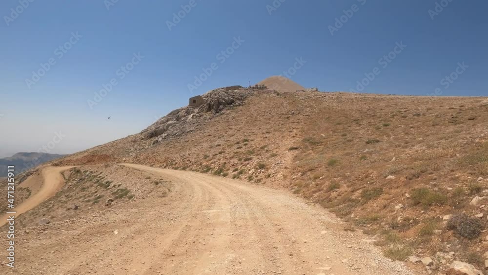 Hyper Lapse, Driving Through Mountainous Turkish Landscapes