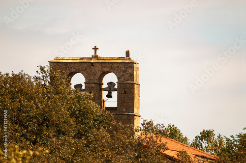 Church of San Vicente in Rebollar del Ebro - Cantabria - Spain. photo