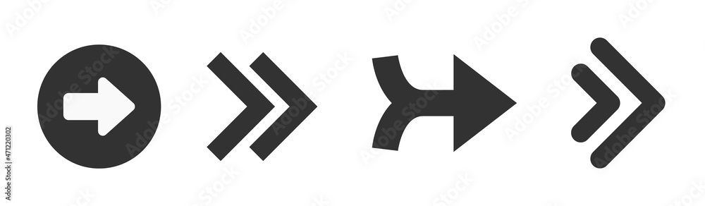 Arrows black set icons. Arrow. Cursor. Modern simple arrows. Arrows black set icons. Arrow. Cursor. Modern simple arrows.
