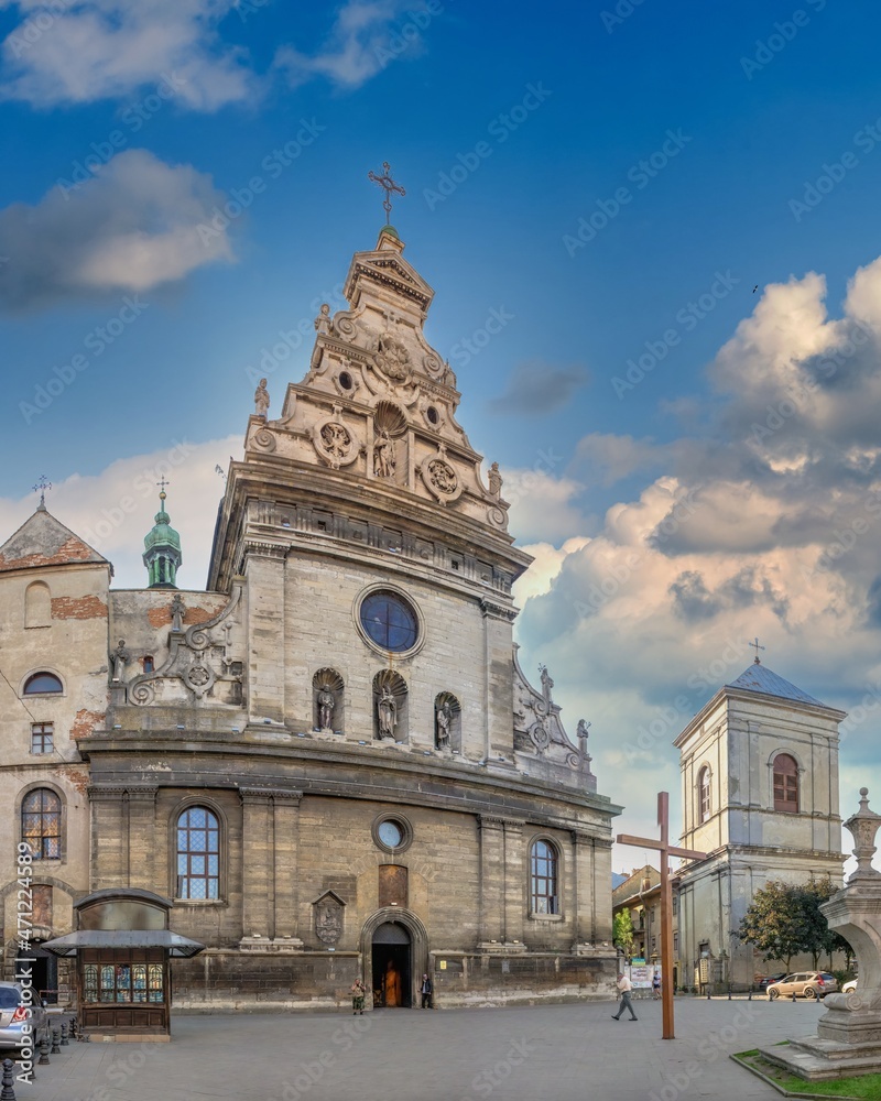 Bernardine monastery in Lviv, Ukraine