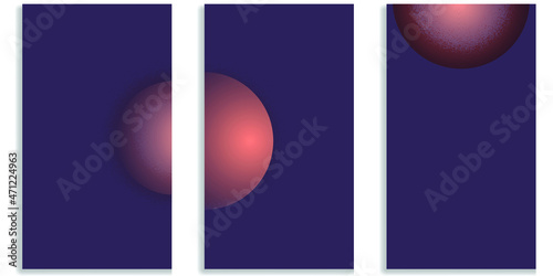 Social media editable covers with grainy effects .Grunge design . Contemporary style . Post frame stories templates. Layout for promotion .Media banner .Vector