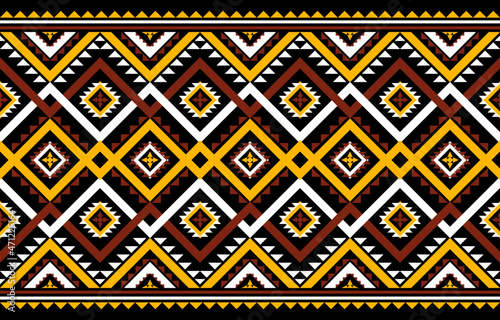 Geometric ethnic seamless pattern. Traditional tribal style. Design for background,illustration,texture,fabric,wallpaper.