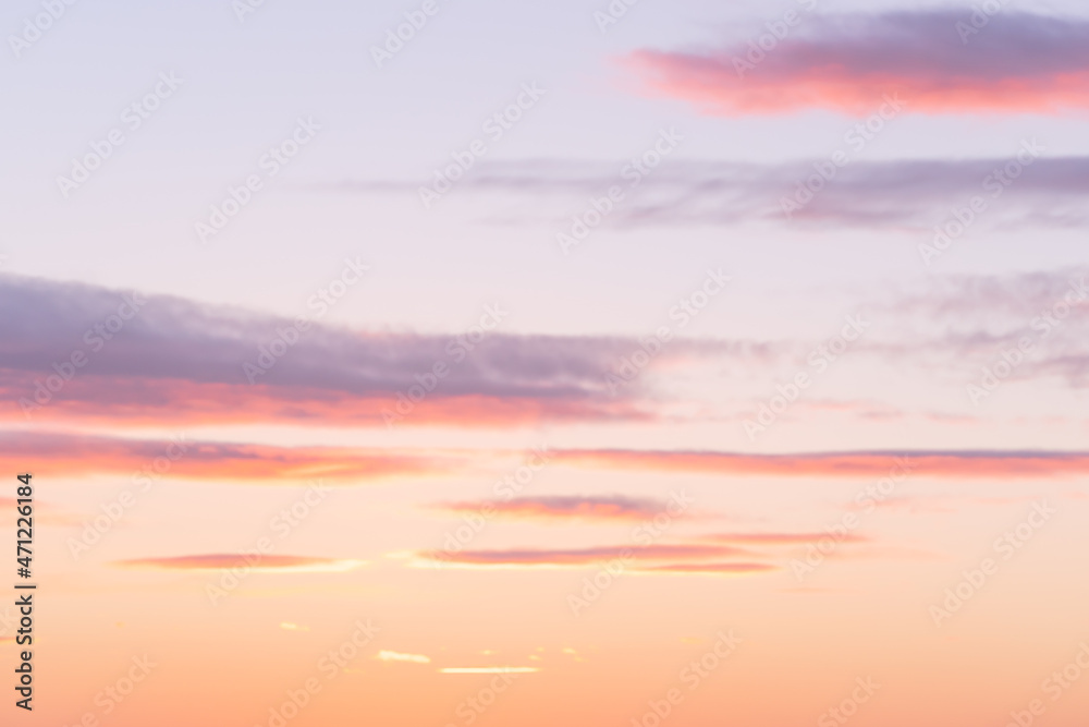 Obraz premium sunset in the sky