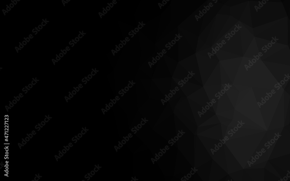 Dark Silver, Gray vector blurry triangle texture. Dark Silver, Gray vector blurry triangle texture.