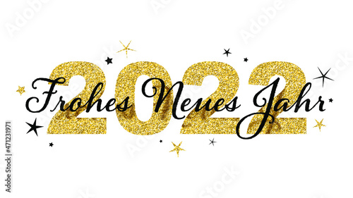 FROHES NEUES JAHR 2022 Karte