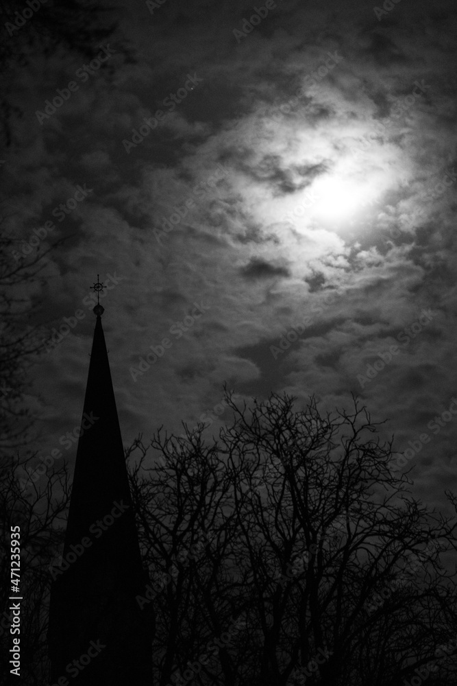 Fototapeta premium Church in the night