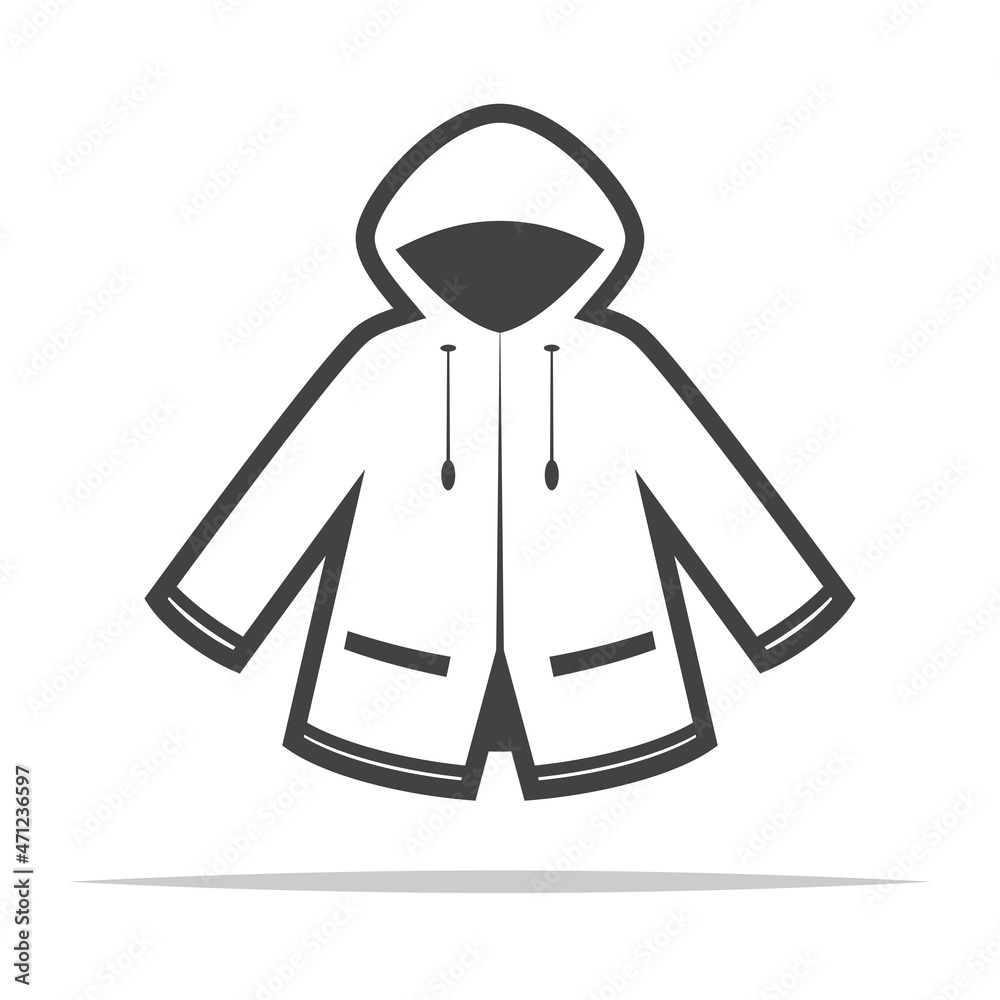 Raincoat Outline