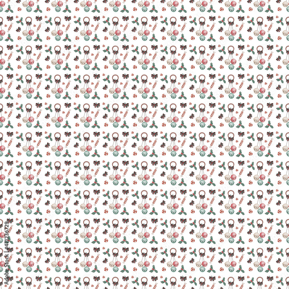 Christmas seamless pattern Christmas seamless pattern