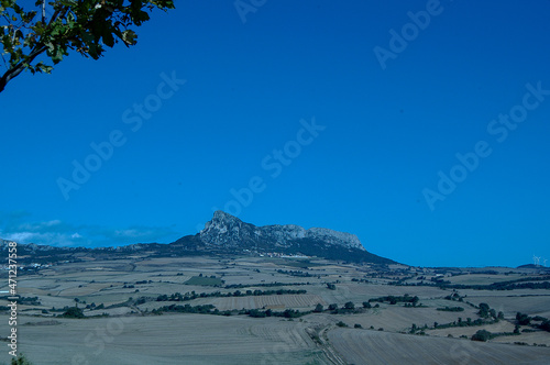 Vista de la localidad Yecora en la Rioja Alavesa  Alava  Pa  s Vasco